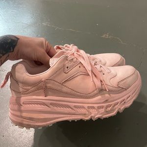 Pink Suede Leather UGG CA805